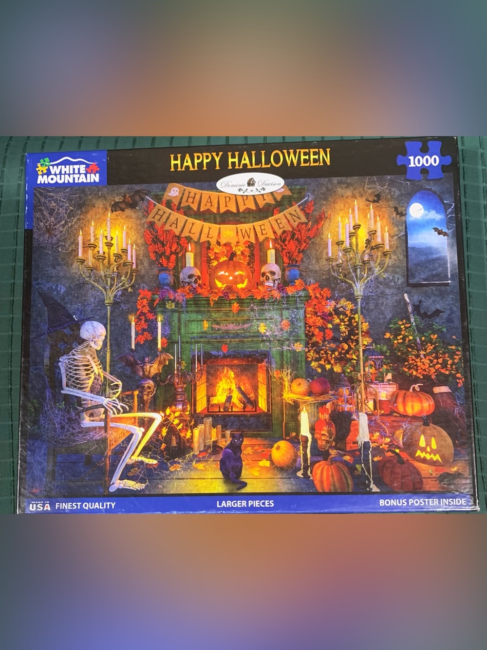 White Mountain 1000 Piece Happy Halloween Jigsaw Puzzle